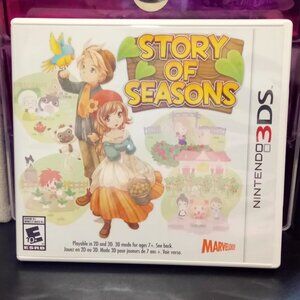 Story of Seasons Nintendo 3DS Farm Sim Video Game, Complete & Like New